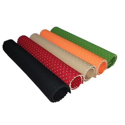 Utilisation en caoutchouc de tapis de plancher de feuille d'anti glissement de silicone du néoprène FKM de nitriles de SBR EPDM