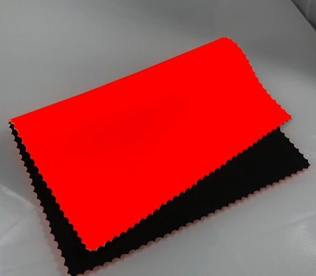 tissu rouge du néoprène de 2-7mm, tissu du néoprène de bout droit de pouce 51*130