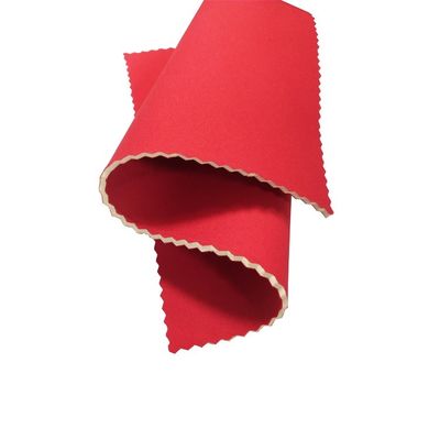 Gardiens de sport Faible 4 mm SBR feuilles de tissu en néoprène avec tissu en nylon à côté unique et double côté optionnel