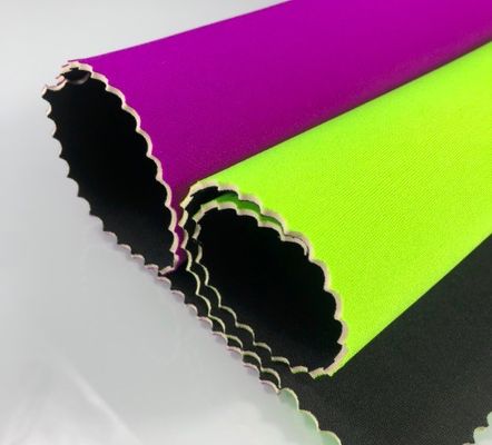 Un seul côté de sport SBR Neoprène en rouleau de tissu 3 mm Silicone éponge en caoutchouc Utilisation pour le pad de souris Pad de yoga