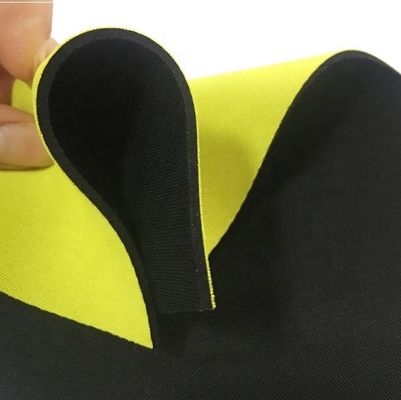 2 côtés de nylon revêtu de néoprène pour le couvercle, Sbr 4 mm de tissu de néoprène, tissu élastique, adapté aux articles de sport, tissu d'équipement de protection, tissu imperméable