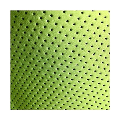 Ruloir de tissu en néoprène à double face 100% polychloroprène imperméable à l'eau, tissu perforé, tissu poreux, tissu respirable, maille