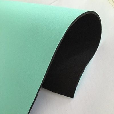 1.5 kg/m2 Rouleau en caoutchouc en tissu néoprène double face pour le support de souris, tissu multifonctionnel, étanche, antidérapant, couvercle de tasse, chaussures et accessoires de vêtements