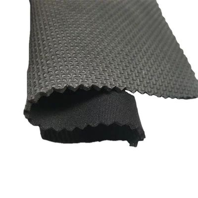 Anti-dérapant 1,5-5 mm Tissu en néoprène gravé en nylon revêtu de motif élastique personnalisé