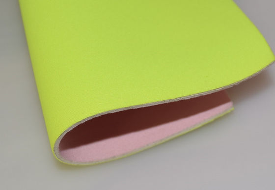 Matériau de combinaison de 2-40 mm en néoprène, tissu de néoprène rose jaune antioxydant, tissus personnalisés selon les couleurs Pantone, tissus à haute résistance aux couleurs,