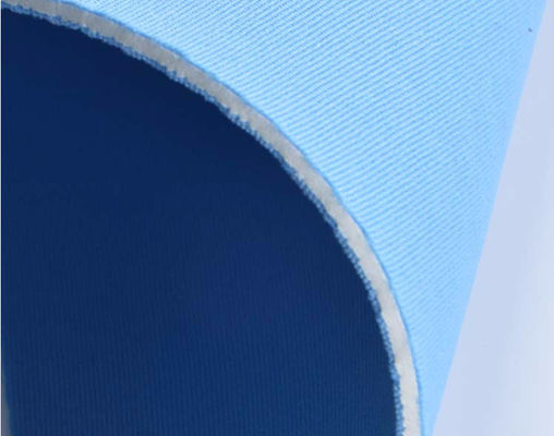 30% à 50% de caoutchouc SCR, mousse d' éponge en néoprène pour plongeurs, bleu doux, tissu en néoprène de 3 mm.