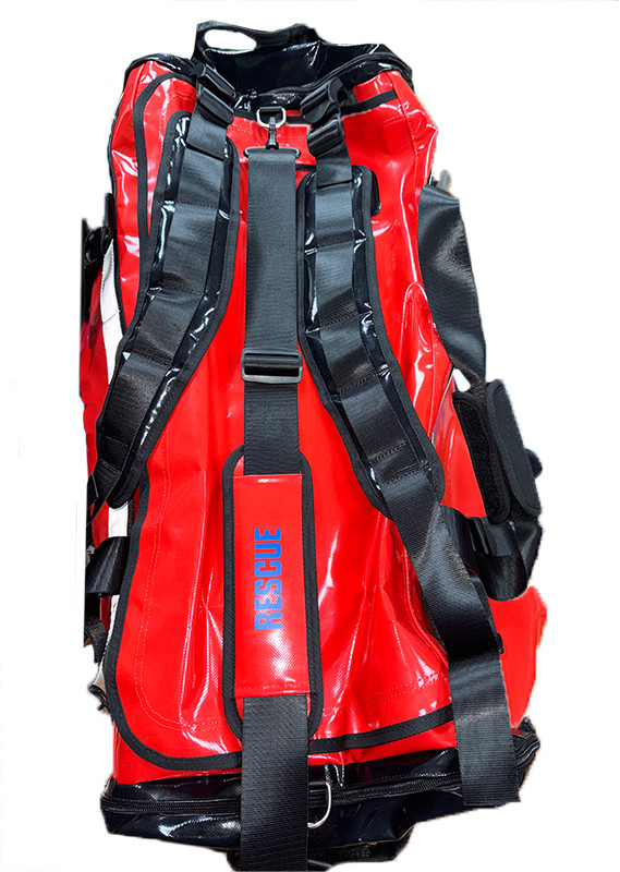 Sac d'équipement de grande capacité lumineux de 60L Séparation sèche et humide Bracelets multifonctionnels étanches pour la plongée Équipement de plongée Pinces Équipement de pêche Entreposage