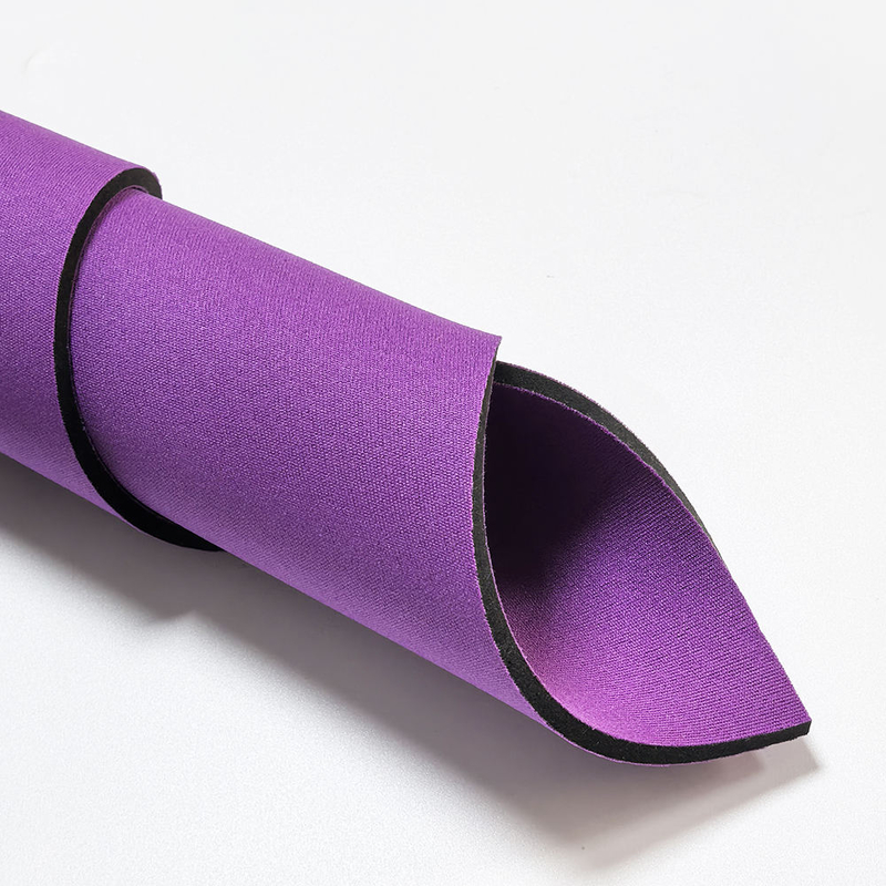 Matériau néoprène noir 3mm d'épaisseur pour supports sportifs