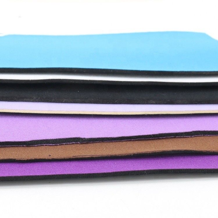 1.5mm-25mm feuille de caoutchouc en tissu de néoprène laminé auto-adhésif ignifuge,chaussures et accessoires, tissus d'étirement, tissus de ceinture, tissus d'équipement de protection